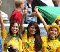 Os brasileiros não deixam adversário fazer gol na inauguração